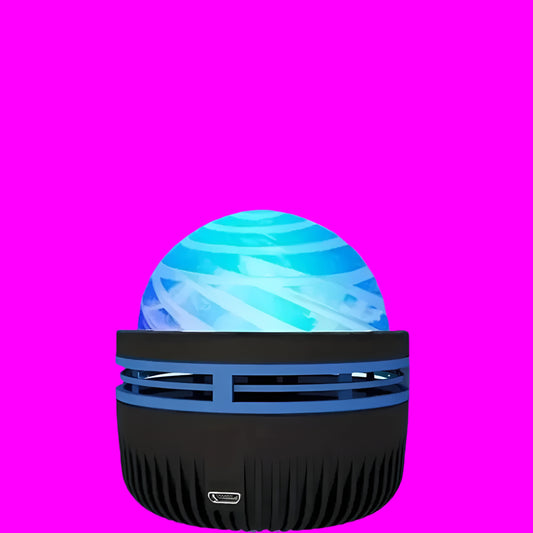 Starry Sky Projector Lamp Galaxy Vortex Star Night Light with Remote Control Bedroom Projection Magic Ball LED Lamp for Bedroom